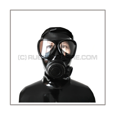 Deluxe gasmask-zipper-hood HR-MF with speech diaphragm - model RANKSING MF11